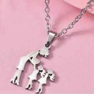 3for$20 Mother Son Daughter Pendant Necklace Women's adjustable Necklace